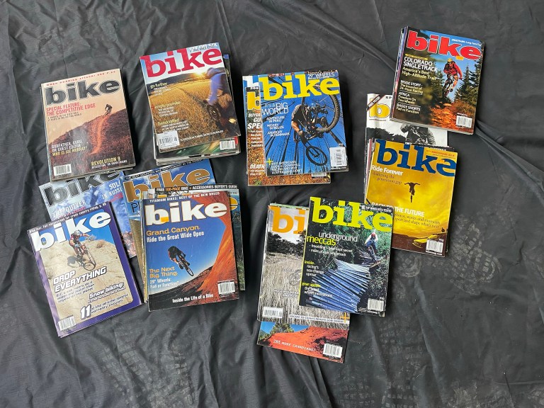About 70 copies of USA Bike magazine – (hand)job lot!