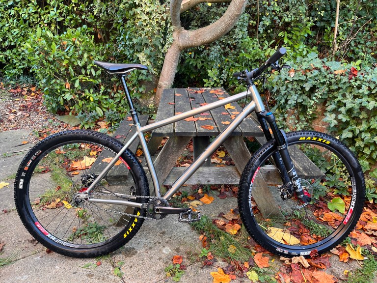 Titanium 29er hardtail – XL